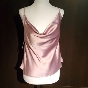 Silk-like tank top